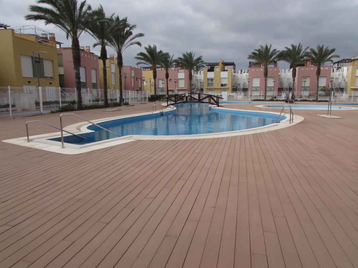 Atico Laguna Beach Con Jacuzzy Privado Vera Exteriör bild