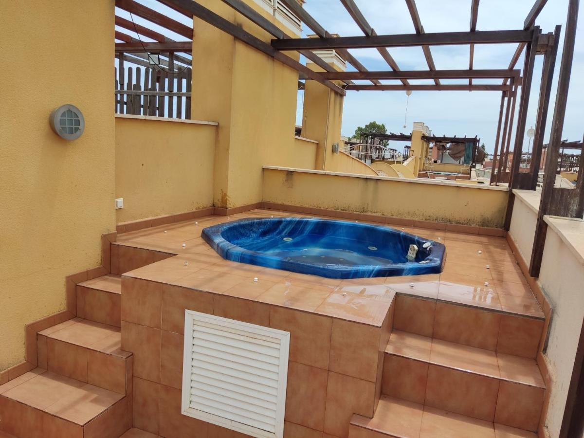 Atico Laguna Beach Con Jacuzzy Privado Vera Exteriör bild
